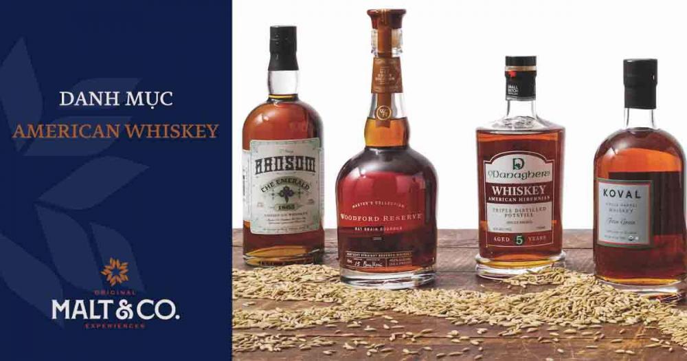 rượu whisky mỹ