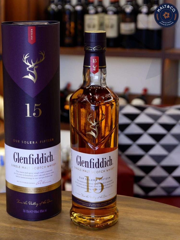 Solera Vat chính là bí mật đằng sau giúp Glenfiddich 15 lọt Top 10 các loại rượu Single Malt Scotch Whisky bán chạy nhất của gia đình Glenfiddich