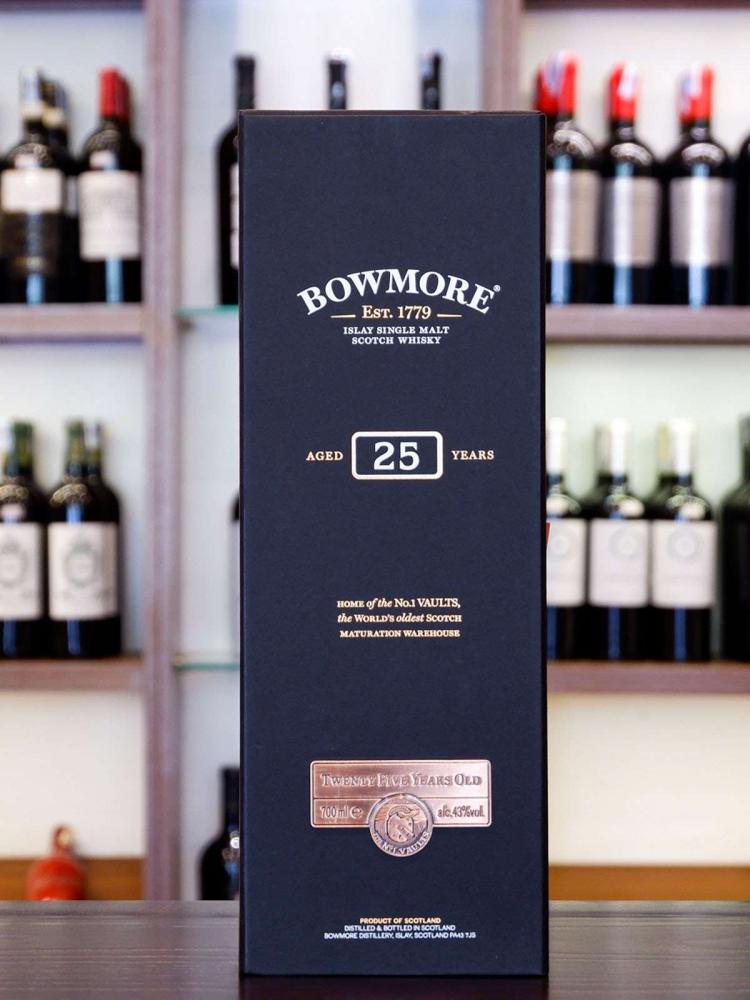 giá rượu bowmore 25