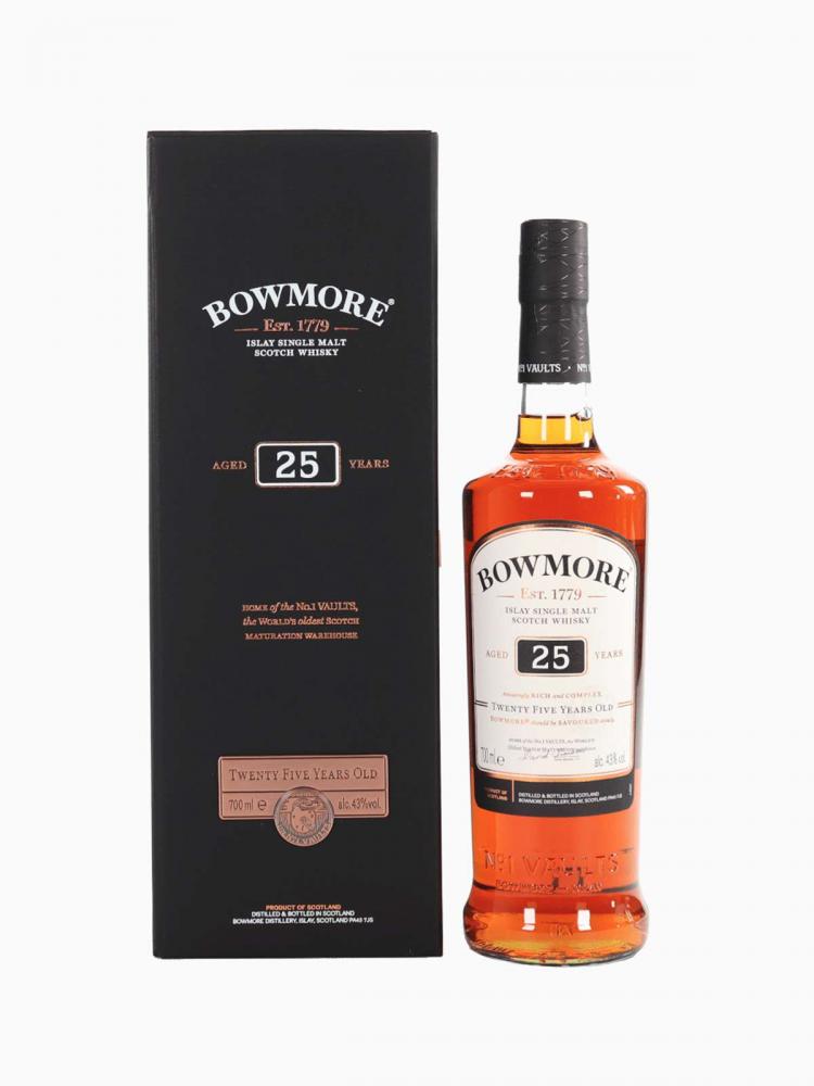 bowmore 25 giá bao nhiêu