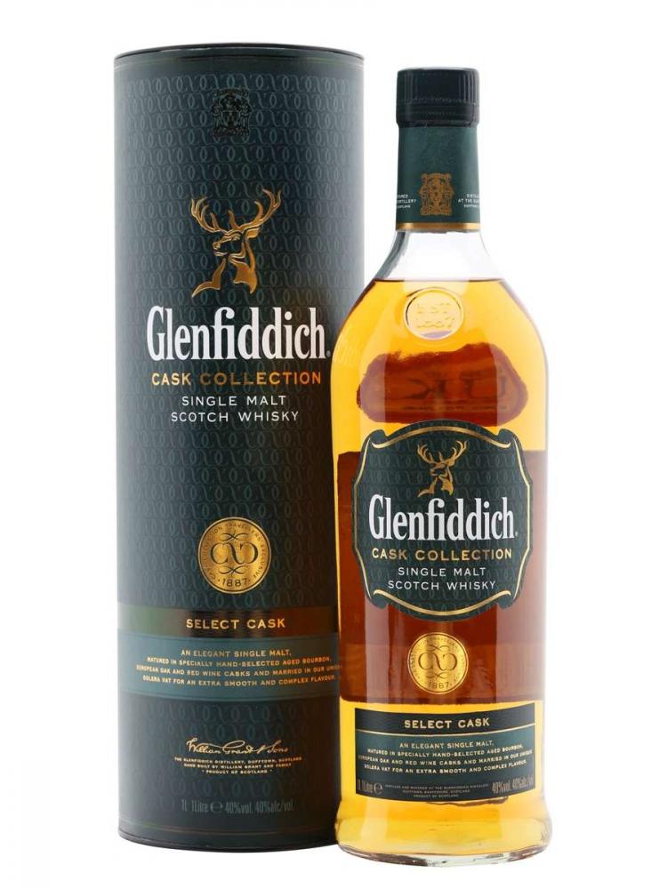giá rượu glenfiddich select cask