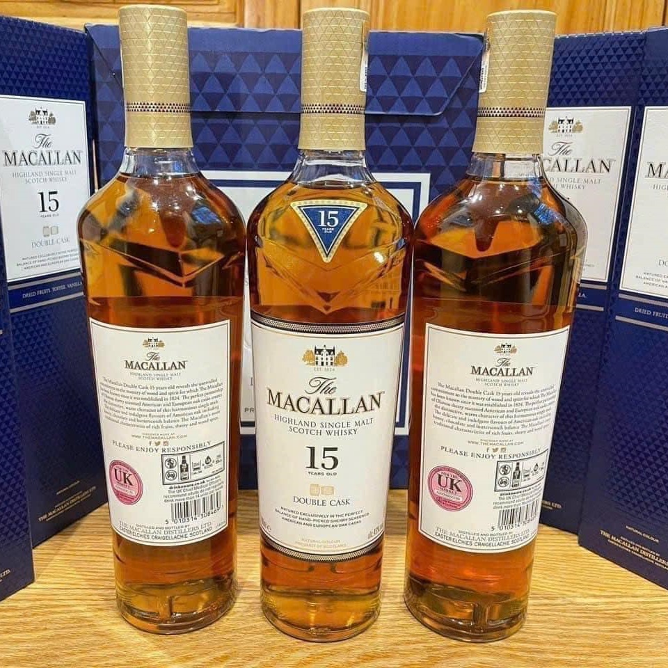 rượu macallan 15 double cask uk