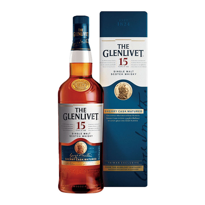 giá rượu glenlivet 15 bao nhiêu